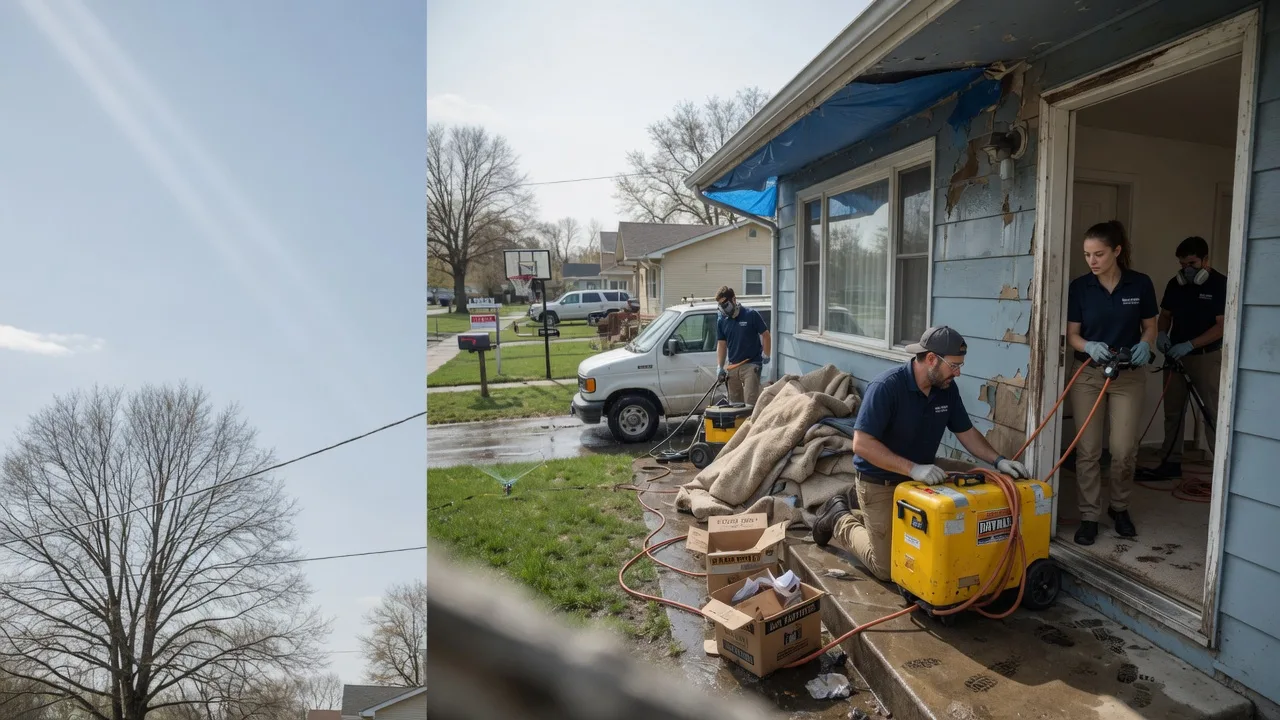 Basement Flood Cleanup in Barboursville, WV near me